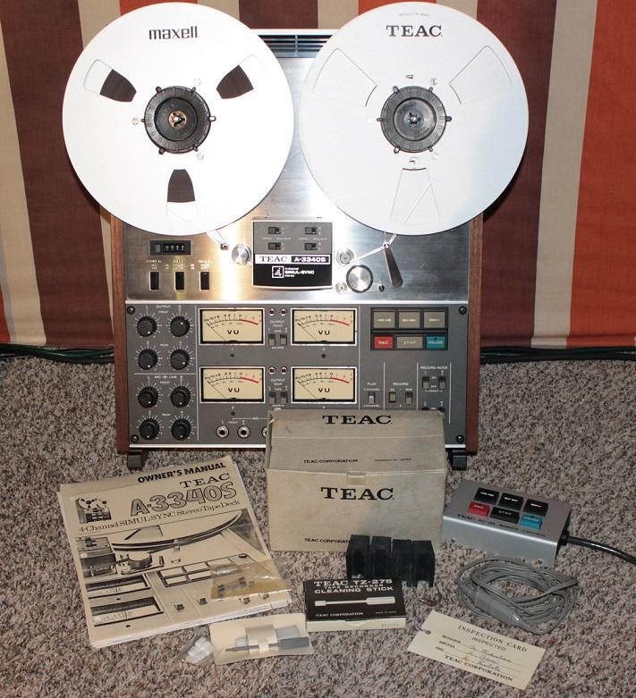 Teac 3340S Reel to Reel Tape Recorder, See and 50 similar items